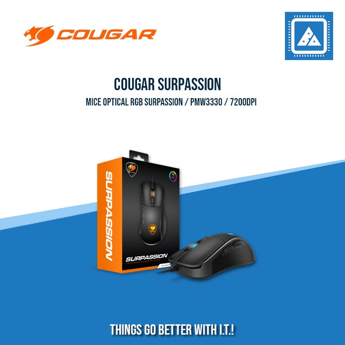 COUGAR MICE OPTICAL RGB SURPASSION / PMW3330 / 7200DPI COUGAR MICE OPTICAL RGB SURPASSION / PMW3330 / 7200DPI